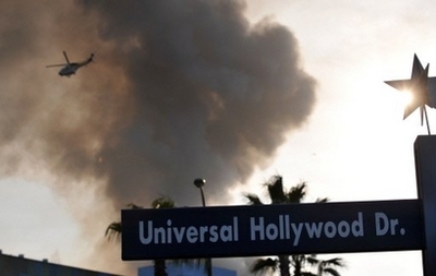 пожар на Universal Studios