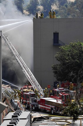 пожар на Universal Studios