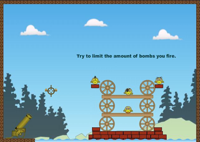 roly-poly cannon игра