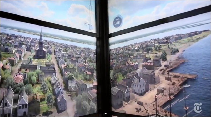 Как менялся Манхэттен с 1600 года