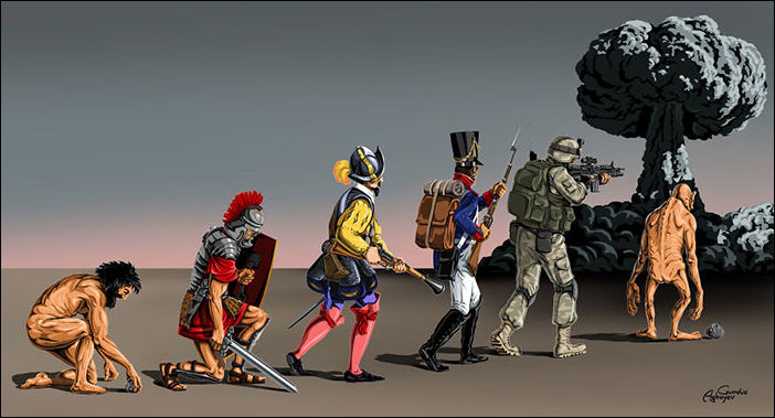 Примеры эволюции в картинках (28 рисунков)