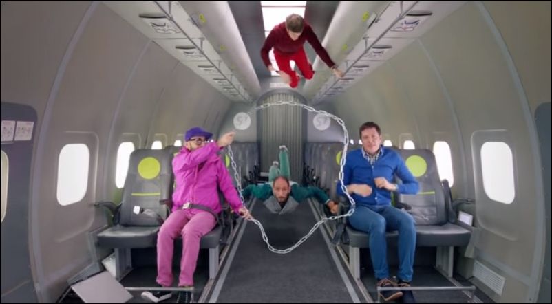 OK Go сняли клип в невесомости
